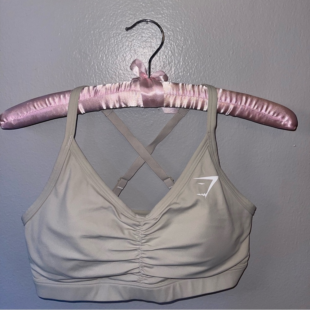 Gymshark ruched sports bra